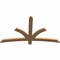 Ekena Millwork Davenport Timber Gable Bracket, Western Red Cedar, 60"W x 35"H x 1 1/2"D x 3 1/2"F, 14/12 Pitch GBW060X35X0204DAV00SWR - alternate 5
